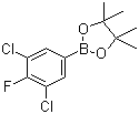 3,5-Dichloro-4-fluorophenylboronic acid pinacol ester molecular structure (CAS 1092485-88-5)