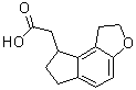 1,6,7,8-Tetrahydro-2H-indeno[5,4-b]furan-8-acetic acid molecular structure (CAS 1092507-01-1)