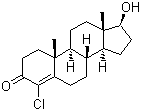 氯司替勃分子结构 (CAS 1093-58-9)