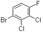 1-溴-2,3-二氯-4-氟苯分子结构 (CAS 1093092-14-8)