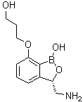 Epetraborole分子结构 (CAS 1093643-37-8)