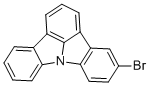5-溴吲哚[3,2,1-jk]咔唑分子结构 (CAS 109589-98-2)