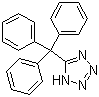 5-三苯甲基-1H-四氮唑分子结构 (CAS 109652-10-0)