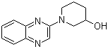1-(2-喹喔啉基)-3-哌啶醇分子结构 (CAS 1099941-89-5)