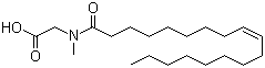 结构式 CAS# 110-25-8, N-油酰肌氨酸