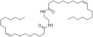 乙撑双油酸酰胺分子结构 (CAS 110-31-6)