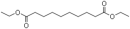 癸二酸二乙酯分子结构 (CAS 110-40-7)