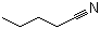 structure of CAS# 110-59-8, Valeronitrile;Pentanenitrile; Butyl cyanide
