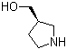 (R)-吡咯烷-3-甲醇分子结构 (CAS 110013-18-8)