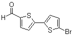 5-Bromo-2,2'-bithiophene-5'-carboxaldehyde molecular structure (CAS 110046-60-1)