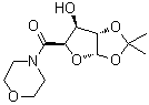 (5S)-4,5-O-(1-甲基亚乙基)-1-C-4-吗啉基-D-戊二醛-5,2-呋喃木糖分子结构 (CAS 1103738-19-7)