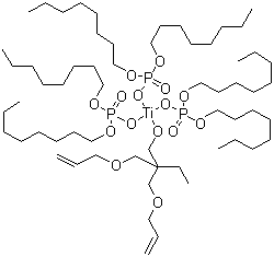 钛酸酯偶联剂 TCA-L12分子结构 (CAS 110438-25-0)