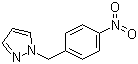 1-[(4-硝基苯)甲基]吡唑分子结构 (CAS 110525-57-0)