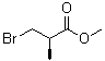 (2R)-3-溴-2-甲基丙酸甲酯分子结构 (CAS 110556-33-7)