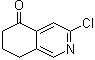 3-氯-7,8-二氢-5(6H)-异喹啉酮分子结构 (CAS 1105662-39-2)