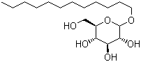 月桂基葡糖苷分子结构 (CAS 110615-47-9)