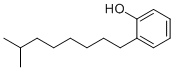 异壬基苯酚分子结构 (CAS 11066-49-2)