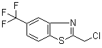 5-(三氟甲基)-2-(氯甲基)苯并噻唑分子结构 (CAS 110704-50-2)