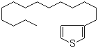 3-Tetradecylthiophene molecular structure (CAS 110851-66-6)