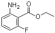 2-Amino-6-fluorobenzoic acid ethyl ester molecular structure (CAS 1108668-11-6)