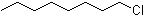 structure of CAS# 111-85-3, 1-Chlorooctane;1-Octylchloride
