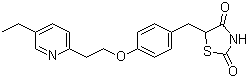 匹格列酮分子结构 (CAS 111025-46-8)