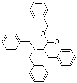 N,N-二苄基-L-苯丙氨酸苄酯分子结构 (CAS 111138-83-1)