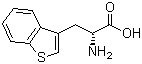 D-3-(3-苯并噻吩基)丙氨酸分子结构 (CAS 111139-55-0)