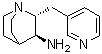 (2R,3S)-2-(3-吡啶基甲基)-1-氮杂双环[2.2.2]辛烷-3-胺分子结构 (CAS 1111942-14-3)