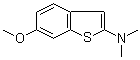 2-N,N-Dimethylamino-6-methoxybenzo[b]thiophene molecular structure (CAS 111359-29-6)