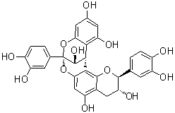 原花色素 A4分子结构 (CAS 111466-29-6)