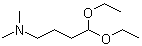 4,4-Diethoxy-N,N-dimethyl-1-butanamine molecular structure (CAS 1116-77-4)