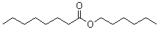 辛酸己酯分子结构 (CAS 1117-55-1)