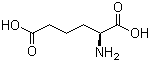 L-2-氨基己二酸分子结构 (CAS 1118-90-7)