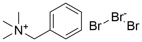 Benzyltrimethylammonium tribromide molecular structure (CAS 111865-47-5)