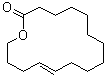 (12E)-氧杂环十六碳-12-烯-2-酮分子结构 (CAS 111879-80-2)