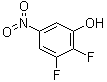 2,3-Difluoro-5-nitrophenol molecular structure (CAS 1119455-04-7)