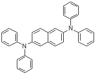 N,N,N',N'-Tetraphenyl-2,6-naphthalenediamine molecular structure (CAS 111961-87-6)