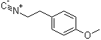 1-(2-异氰基乙基)-4-甲氧基苯分子结构 (CAS 112057-91-7)