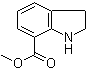 2,3-二氢-1H-吲哚-7-羧酸甲酯分子结构 (CAS 112106-91-9)