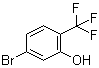 5-Bromo-2-(trifluoromethyl)phenol molecular structure (CAS 1121585-15-6)