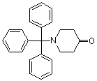 1-(三苯基甲基)-4-哌啶酮分子结构 (CAS 112257-60-0)