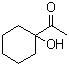 1-乙酰基-1-羟基环己烷分子结构 (CAS 1123-27-9)