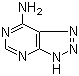 8-氮杂腺嘌呤分子结构 (CAS 1123-54-2)