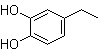 4-乙基-1,2-苯二酚分子结构 (CAS 1124-39-6)