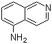 5-氨基异喹啉分子结构 (CAS 1125-60-6)