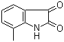 7-甲基靛红分子结构 (CAS 1127-59-9)