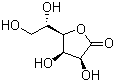 L-古洛糖酸-gamma-内酯分子结构 (CAS 1128-23-0)