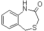 1,2,3,5-四氢-4,1-苯并硫氮杂卓-2-酮分子结构 (CAS 1128-46-7)