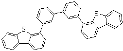3,3'-二(4-二苯并噻吩基)-1,1'-联苯分子结构 (CAS 1128045-14-6)